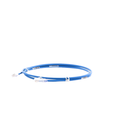 Cable de Parcheo UTP Cat6A, CM/LSZH, Diámetro Reducido (28AWG), Color Azul, 1.52 Metros (5 Pies) - imagen 2