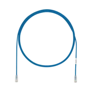 Cable de Parcheo UTP Cat6A, CM/LSZH, Diámetro Reducido (28AWG), Color Azul, 1.52 Metros (5 Pies)