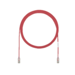 Cable de Parcheo UTP Cat6A, CM/LSZH, Diámetro Reducido (28AWG), Color Rojo, 1.52 Metros (5 Pies) miniatura 1