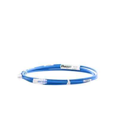 Cable de Parcheo UTP Cat6A, CM/LSZH, Diámetro Reducido (28AWG), Color Azul, 2.13 Metros (7 Pies) - imagen 4