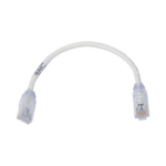 Cable de Parcheo UTP, Cat6A, Diámetro Reducido (28 AWG), CM/LSZH, Color Blanco Mate, 20.3 cm (8 Pulgadas) miniatura 1
