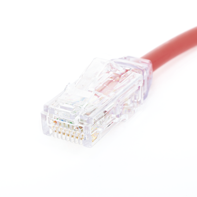 Cable de Parcheo UTP, Cat6A, Diámetro Reducido (28 AWG), CM/LSZH, Color Rojo, 20.3 cm (8 Pulgadas) - imagen 3