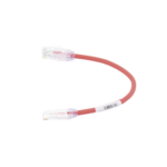 Cable de Parcheo UTP, Cat6A, Diámetro Reducido (28 AWG), CM/LSZH, Color Rojo, 20.3 cm (8 Pulgadas) miniatura 4