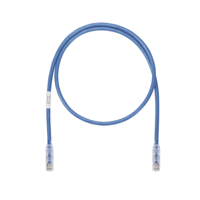 Cable de Parcheo UTP, Cat6A, 24 AWG, CM, Color Azul, 3.05 Metros (10 Pies) - imagen 1
