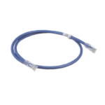 Cable de Parcheo UTP, Cat6A, 24 AWG, CM, Color Azul, 0.3 Metros (1 Pie) miniatura 2