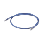 Cable de Parcheo UTP, Cat6A, 24 AWG, CM, Color Azul, 0.3 Metros (1 Pie) miniatura 3