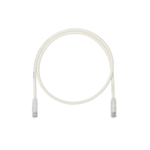 Cable de Parcheo UTP, Cat6A, 24 AWG, CM, Color Blanco, 0.91 Metros (3 Pies)