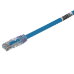 Cable de Parcheo UTP, Cat6A, 24 AWG, CM, Color Azul, 0.91 Metros (3 Pies) miniatura 4