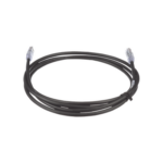 Cable de Parcheo UTP, Cat6A, 24 AWG, CM, Color Negro, 1.52 Metros (5 Pies) miniatura 2