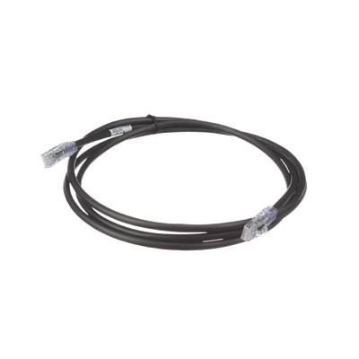 Cable de Parcheo UTP, Cat6A, 24 AWG, CM, Color Negro, 1.52 Metros (5 Pies) - imagen 4