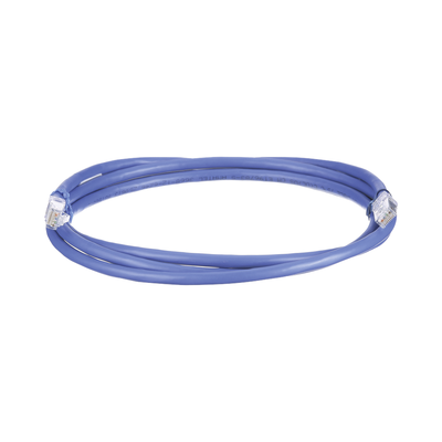 Cable de Parcheo UTP, Cat6A, 24 AWG, CM, Color Azul, 1.52 Metros (5 Pies) - imagen 2