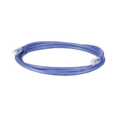 Cable de Parcheo UTP, Cat6A, 24 AWG, CM, Color Azul, 1.52 Metros (5 Pies) - imagen 3