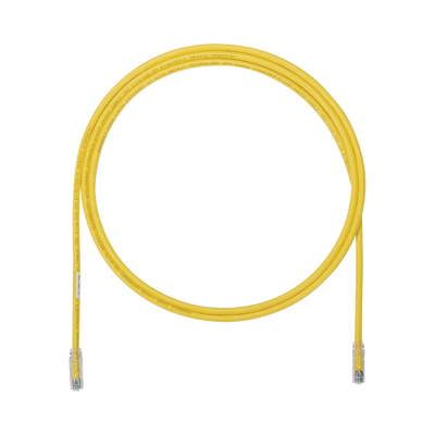Cable de Parcheo UTP, Cat6A, 24 AWG, CM, Color Amarillo, 1.52 Metros (5 Pies) - imagen 1