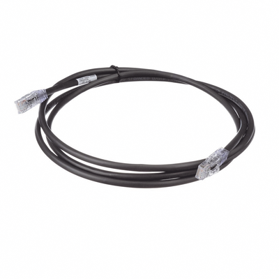 Cable de Parcheo UTP, Cat6A, 24 AWG, CM, Color Negro, 2.13 Metros (7 Pies) - imagen 3