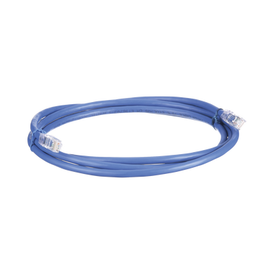 Cable de Parcheo UTP, Cat6A, 24 AWG, CM, Color Azul, 2.13 Metros (7 Pies) - imagen 1