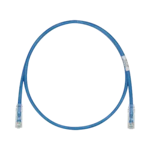 Cable de Parcheo TX6, UTP Cat6, 24 AWG, CM, Color Azul, 3.05 Metros (10 Pies)