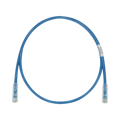 Cable de Parcheo TX6, UTP Cat6, 24 AWG, CM, Color Azul, 3.05 Metros (10 Pies) - imagen 1