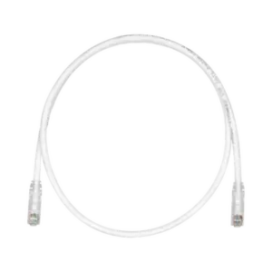 Cable de Parcheo TX6, UTP Cat6, 24 AWG, CM, Color Blanco Mate, 3.05 Metros (10 Pies)