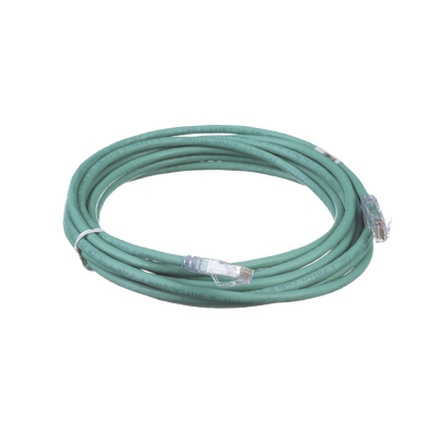 Cable de Parcheo TX6, UTP Cat6, 24 AWG, CM, Color Verde, 4.57 Metros (15 Pies) - imagen 2