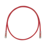Cable de Parcheo TX6, UTP Cat6, 24 AWG, CM, Color Rojo, 4.57 Metros (15 Pies) miniatura 1