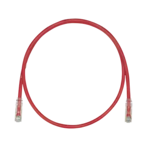Cable de Parcheo TX6, UTP Cat6, 24 AWG, CM, Color Rojo, 4.57 Metros (15 Pies)