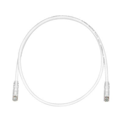 Cable de Parcheo TX6, UTP Cat6, 24 AWG, CM, Color Blanco Mate, 4.57 Metros (15 Pies) - imagen 1
