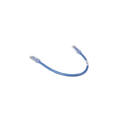 Cable de Parcheo TX6, UTP Cat6, 24 AWG, CM, Color Azul, 0.3 Metros (1 Pie) - imagen 2