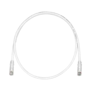 Cable de Parcheo TX6, UTP Cat6, 24 AWG, CM, Color Blanco Mate, 9.14 Metros (30 Pies)