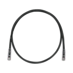 Cable de Parcheo TX6, UTP Cat6, 24 AWG, CM, Color Negro, 0.91 Metros (3 Pies) miniatura 1