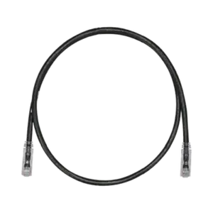 Cable de Parcheo TX6, UTP Cat6, 24 AWG, CM, Color Negro, 0.91 Metros (3 Pies)
