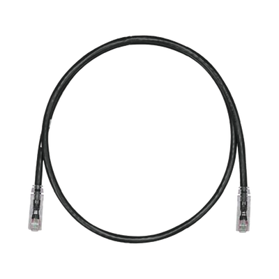 Cable de Parcheo TX6, UTP Cat6, 24 AWG, CM, Color Negro, 0.91 Metros (3 Pies) - imagen 1