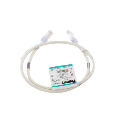 Cable de Parcheo TX6, UTP Cat6, 24 AWG, CM, Color Blanco Mate, 0.91 Metros (3 Pies) - imagen 3