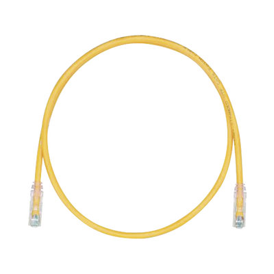Cable de Parcheo TX6, UTP Cat6, 24 AWG, CM, Color Amarillo, 0.91 Metros (3 Pies) - imagen 1