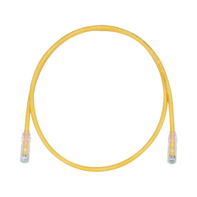 Cable de Parcheo TX6, UTP Cat6, 24 AWG, CM, Color Amarillo, 1.52 Metros (5 Pies) - imagen 1