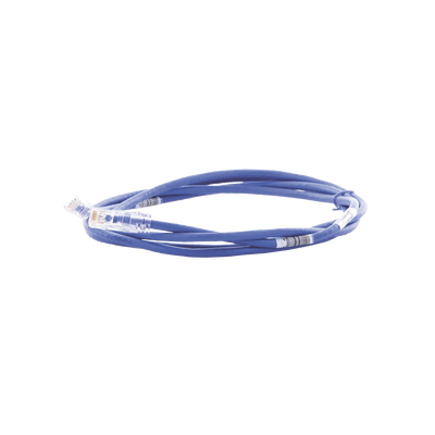 Cable de Parcheo TX6, UTP Cat6, 24 AWG, CM, Color Azul, 2.13 Metros (7 Pies) - imagen 2