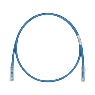 Cable de Parcheo TX6, UTP Cat6, 24 AWG, CM, Color Azul, 2.13 Metros (7 Pies) - imagen 1