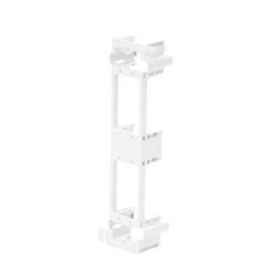 Montaje de Pared para Panel de Parcheo de 12 Puertos, Color Blanco - imagen 2