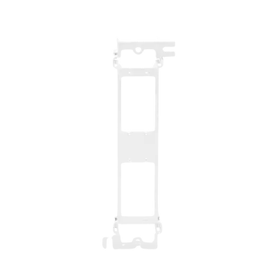 Montaje de Pared para Panel de Parcheo de 12 Puertos, Color Blanco - imagen 3