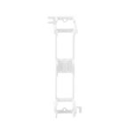 Montaje de Pared para Panel de Parcheo de 12 Puertos, Color Blanco miniatura 5