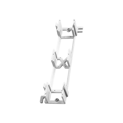 Montaje de Pared para Panel de Parcheo de 12 Puertos, Color Blanco - imagen 1