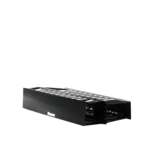 Organizador de Cables Horizontal PatchLink, Doble (Frontal y Posterior), Para Rack de 19in, 2UR