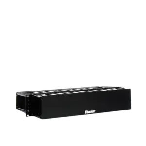 Organizador de Cables Horizontal PatchLink, Doble (Frontal y Posterior), Para Rack de 19in, 2UR