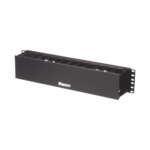 Organizador de Cables Horizontal PatchLink, Sencillo (Solo Frontal), Para Rack de 19in, 2UR miniatura 2