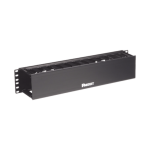 Organizador de Cables Horizontal PatchLink, Sencillo (Solo Frontal), Para Rack de 19in, 2UR