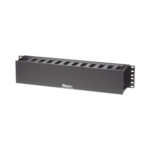 Organizador de Cables Horizontal PatchLink, Sencillo (Solo Frontal), Para Rack de 19in, 2UR miniatura 1