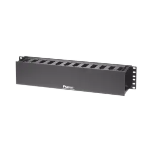 Organizador de Cables Horizontal PatchLink, Sencillo (Solo Frontal), Para Rack de 19in, 2UR