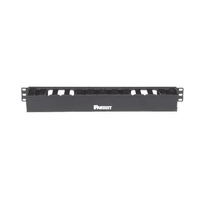 Organizador de Cables Horizontal PatchLink, Sencillo (Solo Frontal), Para Rack de 19in, 1UR - imagen 2