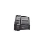 Organizador de Cables Horizontal PatchLink, Doble (Frontal y Posterior), Con Tapa Extendida, Para Rack de 19in, 2UR miniatura 4
