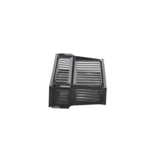 Organizador de Cables Horizontal PatchLink, Doble (Frontal y Posterior), Con Tapa Extendida, Para Rack de 19in, 2UR