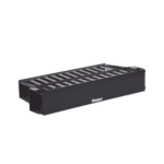 Organizador de Cables Horizontal PatchLink, Doble (Frontal y Posterior), Con Tapa Extendida, Para Rack de 19in, 2UR miniatura 1